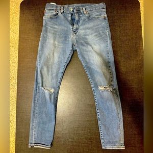 MEN'S 34x32 SLIM TAPER FIT LEVI'S 512 FLEX PREMIUM JEANS